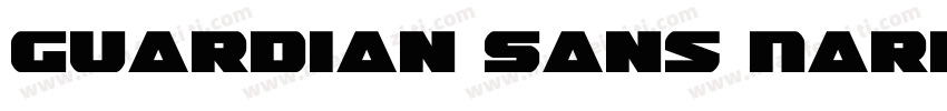 Guardian Sans Narrow字体转换